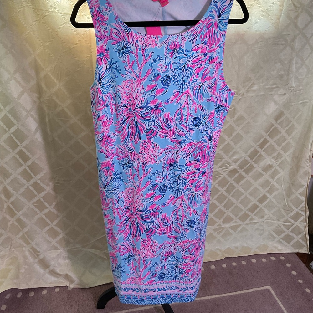 Lilly Pulitzer Larsen stretch terry shift size XL